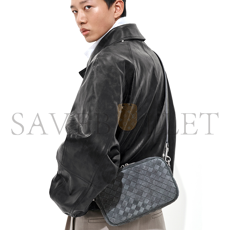 B0tt*ga Ven*ta SMALL INTRECCIATO CAMERA BAG 755923V6FQ24547 (24.5*15*6cm)
